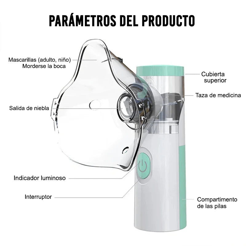 Nebulizador UltraPort™ | Terapia Respiratoria Portátil