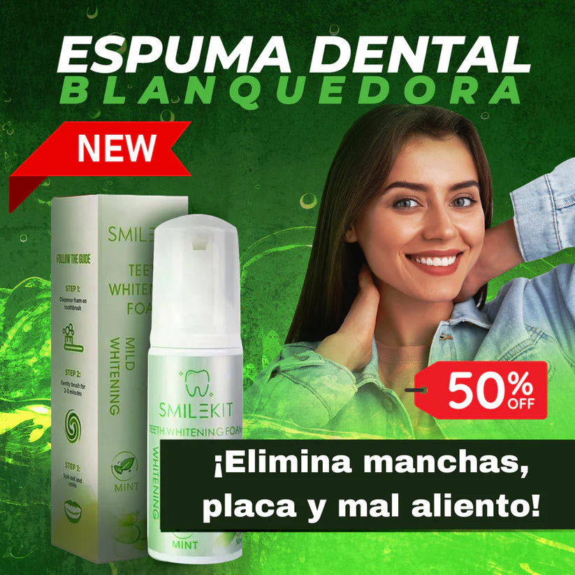 ✨SmileMagic™✨ | Espuma Blanqueadora Dental 🦷💎